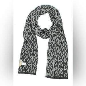 Michael Kors Monogram Black and Gray Scarf